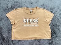 T-Shirt Guess Braun Senf Gelb Gr. XL Neu  Crop Kurz Baden-Württemberg - Mannheim Vorschau