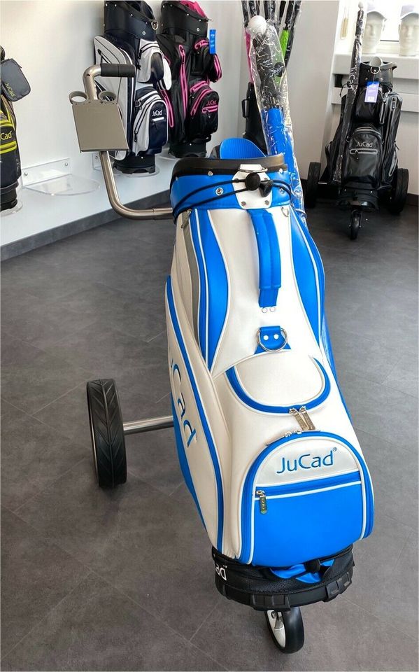 JuCad Drive Classic Titan Elektro Golftrolley mit Fernbedienung in Limburg