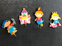 4 Kleiderhaken für Kinder mit bunten Motiven für nur 6,00 € Thüringen - Jena Vorschau