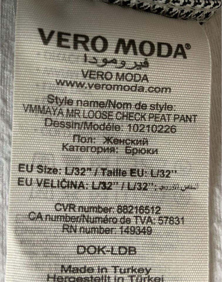 Vera Moda Hose Gr.L in Husum