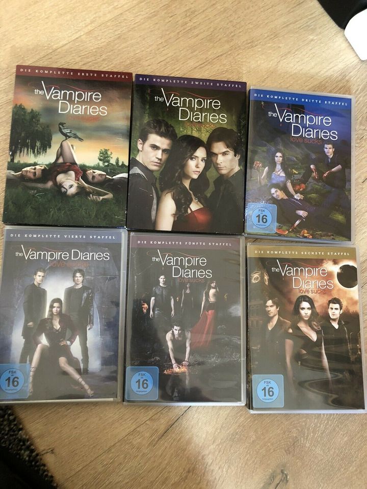 The Vampire Diaries DVD, TVD, Staffel 1-6 komplette Serie in Esterwegen