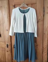 Kleid mit Weste von Jake*s Cocktail Gr.34 Bayern - Friedberg Vorschau