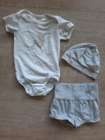 H&M Set Body, Mütze, Shorts, Dumbo, Walt Disney, weiß, Gr.74 Nordrhein-Westfalen - Netphen Vorschau