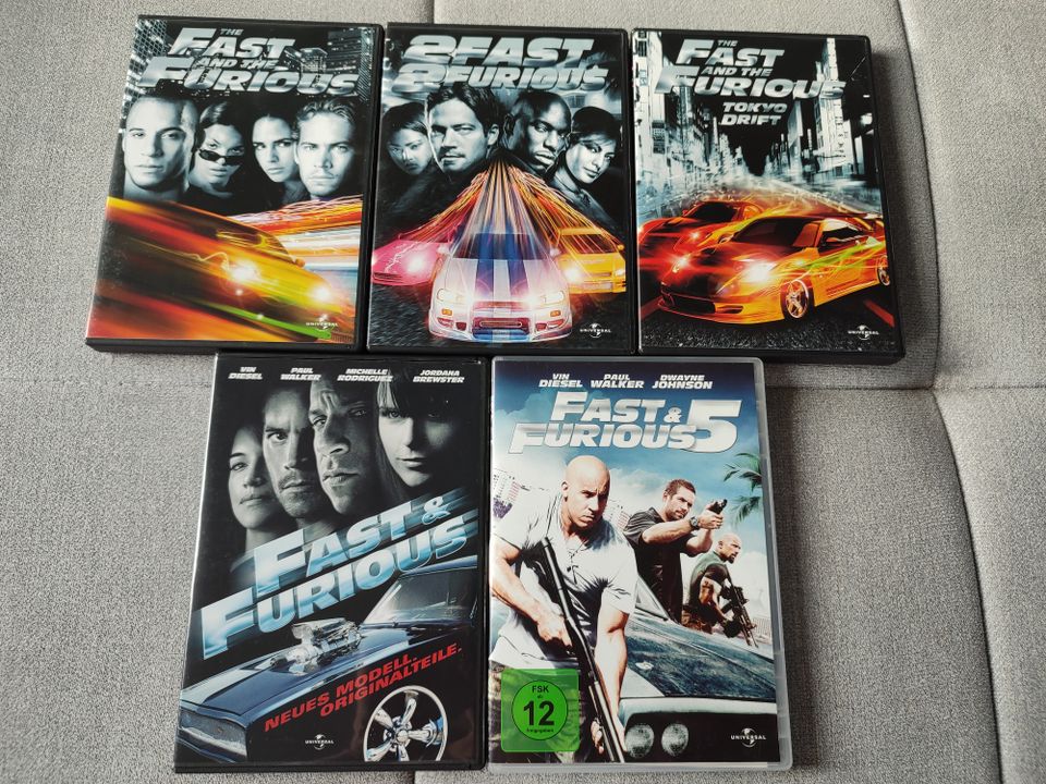 Fast and Furious 1-5 DVD in Berlin