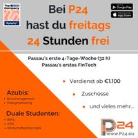 AUSBILDUNG Azubi Büromanagement, 4-Tage-Woche, ab €1.100 Kr. Passau - Passau Vorschau