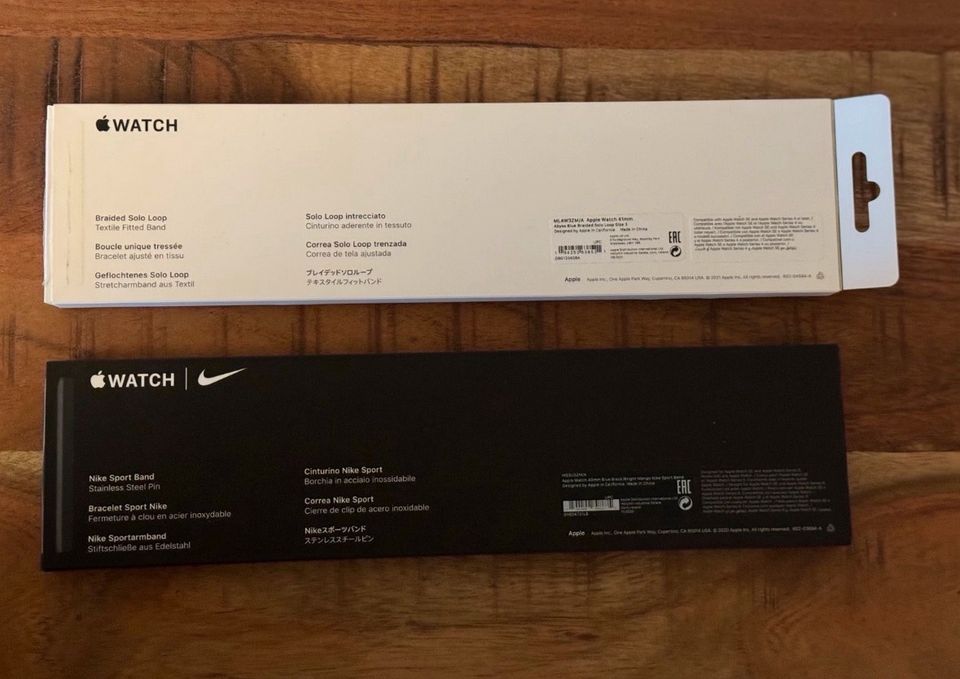 Apple Watch Series 6 Nike Aluminum 40mm GPS 32GB Silber wie neu in München