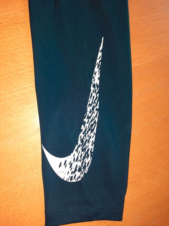 Nike Leggings Petrol Größe XL in Troisdorf