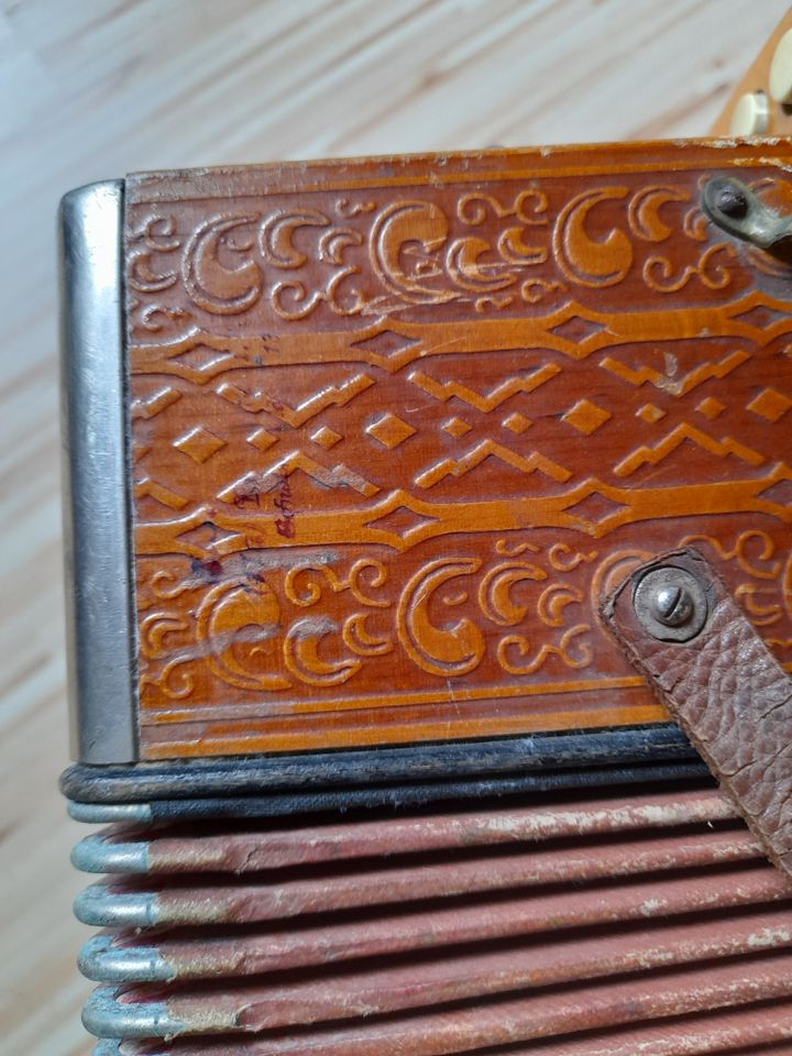 Hohner marca Accordeon / Akkordeon (alt, ca 100 Jahre) in Centrum