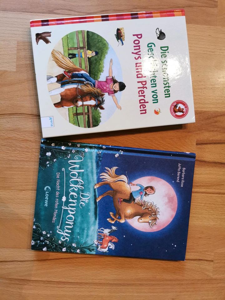 2 Bücher über Ponys und Pferden, 1.Klasse in Lutzerath