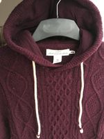 Herren H&M Hoodie Strickpullover Kapuzenpulli Größe S bordeauxrot Bayern - Königsbrunn Vorschau