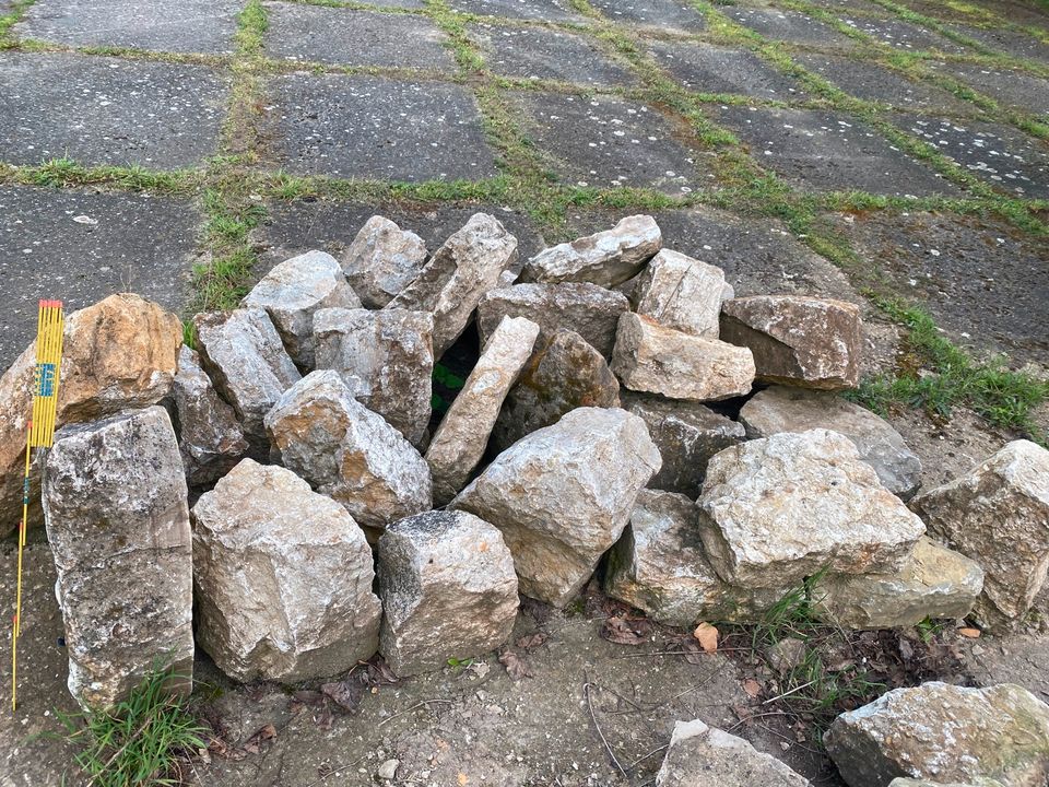 GROSSE Bruchsteiene Feldsteine Dekoration Garten Kamin Einfahrt.. in Kölleda