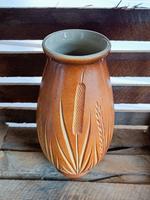 DDR 1960er Kunsttöpferei Kalamba Kerbschnitt Keramik Bodenvase Niedersachsen - Seevetal Vorschau