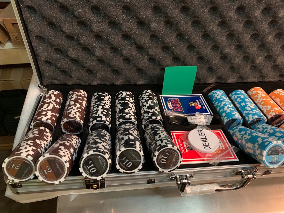 Pokerkoffer Pokerset Poker Chips Pokerchips kaufen in Duisburg