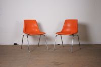 Vintage Stuhl in orangene Stapelstuhl Kunststoff Gartenstuhl Hessen - Kelkheim Vorschau