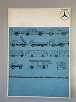 Prospekt Produktion Daimler Benz AG Broschüre Oldtimer PKW Niedersachsen - Velpke Vorschau