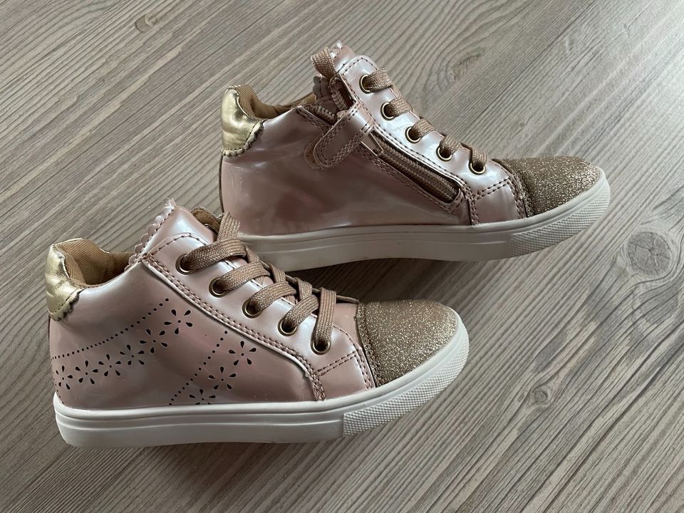 Friboo Sneaker halbhoch rosé / gold (Gr. 30) in Berlin