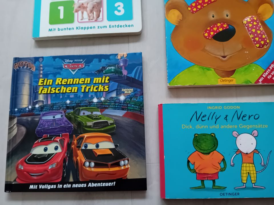 8 Bilder-Bücher ♥ Nelly & Nero Zappelfinger BulliBus Zahlen Cars in Hamburg