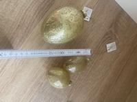 3 Deko-Ostereier goldfarben Bayern - Ochsenfurt Vorschau