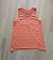 Ichi T-Shirt Shirt orange gestreift, Gr. L Bayern - Bamberg Vorschau