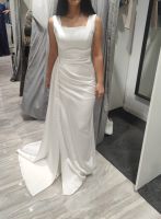 Brautkleid Größe 34/36 Satin Nürnberg (Mittelfr) - Mitte Vorschau