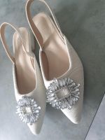 Slingpumps flach Hochzeitsschuh in 38 Bayern - Türkheim Vorschau