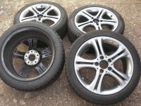 Original Alufelgen 17" Mercedes A,B,CLA,W246,W176 Winterreifen 225/45/17 91H.A2464011002.7.5mm.RDKS.TOP Saarland - Heusweiler Vorschau