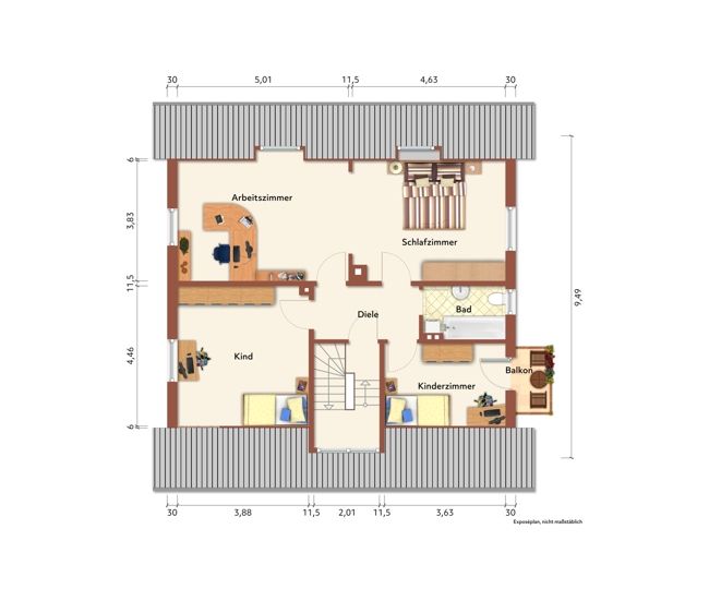 MODERIERTER PROFI-OBJEKTFILM: Das freistehende Familiehaus auf großartigem Gartengrundstück und mit Garage! in Hürth