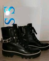 Guess Boots Leder in schwarz Berlin - Marzahn Vorschau