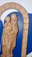 Maria mit Jesus  im Torbogen Holzschnitzarbeit Hessen - Kassel Vorschau