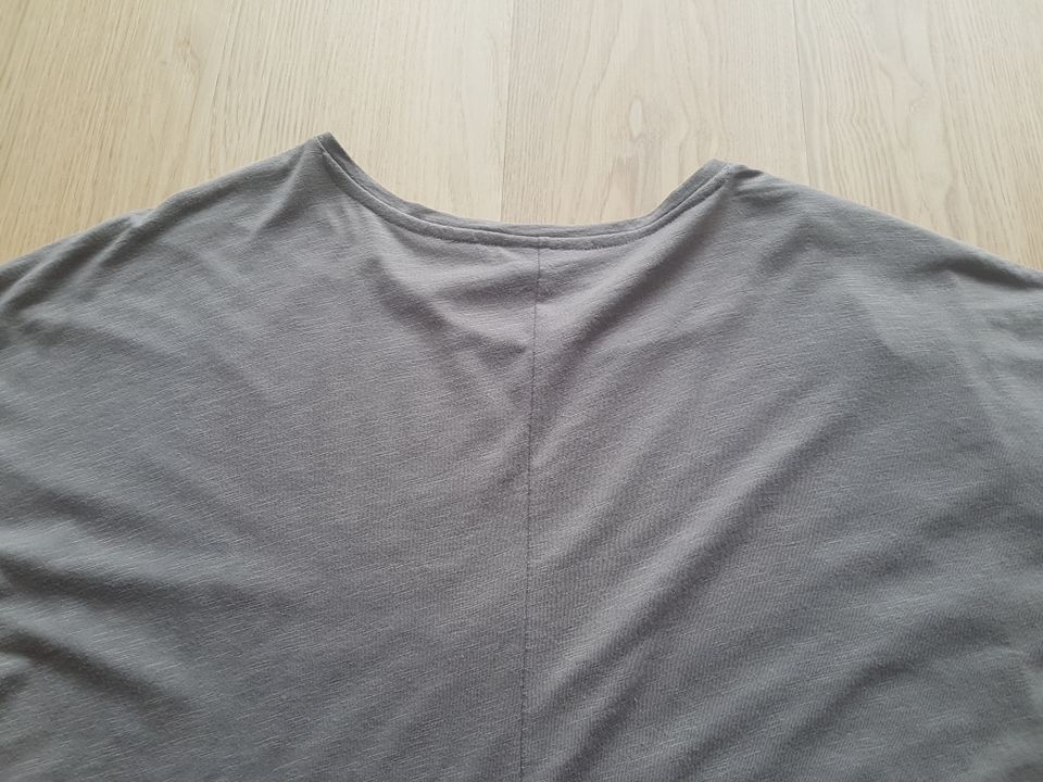 Gina Benotti T- Shirt taupe Pallietten Schmetterlinge 40 42 44 in Lilienthal