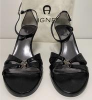 Aigner High Heels Sandalette - schwarz, Größe 38 Düsseldorf - Oberkassel Vorschau