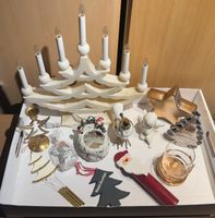 Krims Krams Weihnachten Deko Flohmarktware Beleuchtung Spieluhr Bayern - Reisbach Vorschau