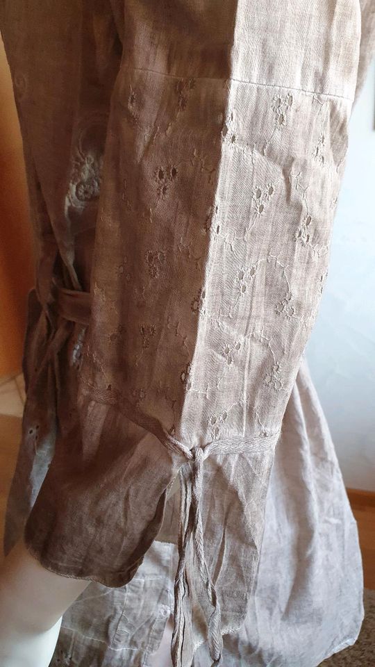 Bottega Bluse, Tunika, Kleid Gr. 40 42 in Schlamm beige in Amstetten