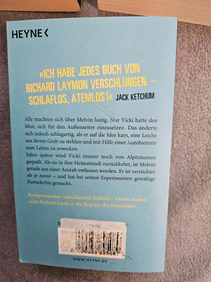 Richard Laymon DIE INSEL/DAS INFERNO/DAS GRAB in Kaarst