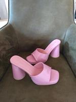 Pantoletten hoch/Schuhe/Absatzschuhe Damen, Größe 40 NEU Bayern - Haselbach b. Mitterfels Vorschau