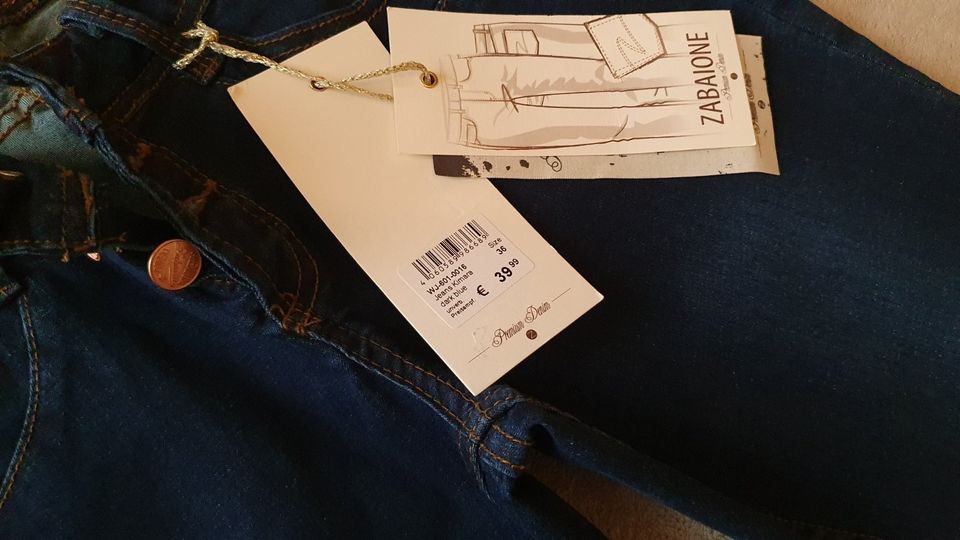 Damen Jeanshose von Zabaione in Gr. 36. NEU! in Düren