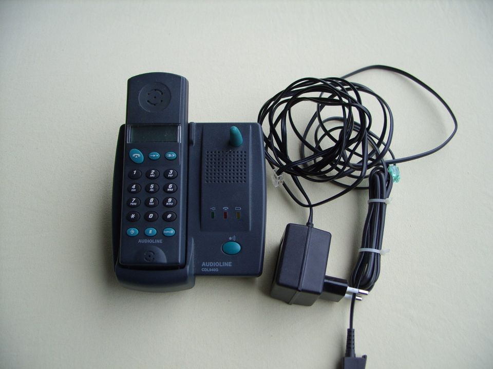 Telefon Basis Audioline CDL940 für Bastler oder Sammler in Nümbrecht