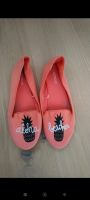 Slipper Ballerinas orange Ananas beach H&M divided Gr. 41 Baden-Württemberg - Fellbach Vorschau