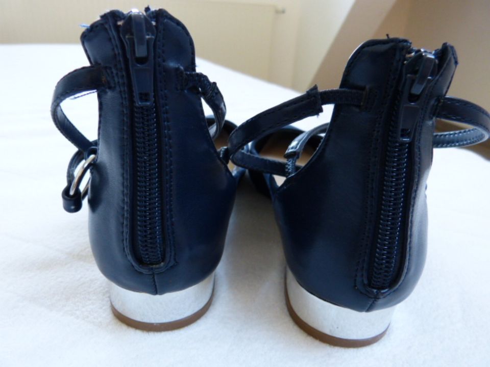 Damen Schuh Ballerinas, Farbe dunkelblau, Größe 38 in Cottbus