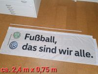 Große DFB / VW Fahne Flagge 2,40 m Fan Volkswagen Fussball Schleswig-Holstein - Hoisdorf  Vorschau