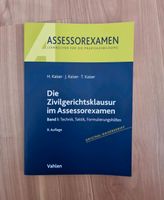 Zivilgerichtsklausur im Assessorexamen, 9. Auflage, Kaiser Skript Rheinland-Pfalz - Wallmerod Vorschau