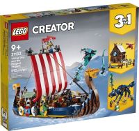 LEGO Creator 31132 Wikingerschiff mit Midgardschlange NEU&OVP Düsseldorf - Gerresheim Vorschau