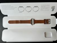 Apple Watch Lederarmband Herren in Sattelbraun Sachsen-Anhalt - Magdeburg Vorschau