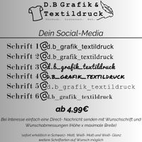 Instagram / Social Media Schriftzug/Aufkleber Niedersachsen - Aurich Vorschau