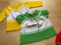 zwei DDR Strickkleider Gr. 68 und 74 kurz- und langärmelig Sachsen - Taucha Vorschau