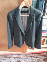 Grauer Blazer / Jacke von ZARA BASIC, Größe L West - Unterliederbach Vorschau
