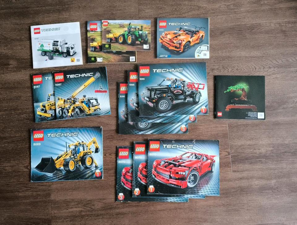 viele Lego Technic/Technik Anleitungen alt - heute + Bonsai 10281 in Gröbenzell
