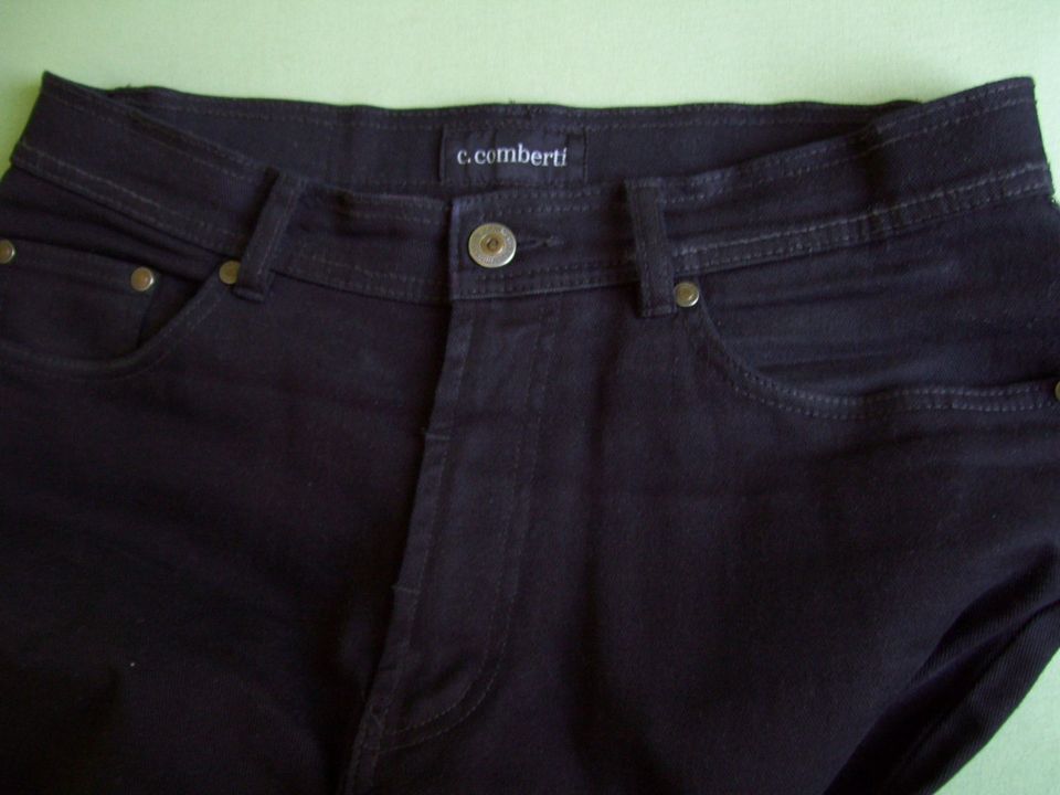 C. Comberti Jeanshose Schwarz Gr. W34 L34 5 Pocket-Style Hose in Berlin