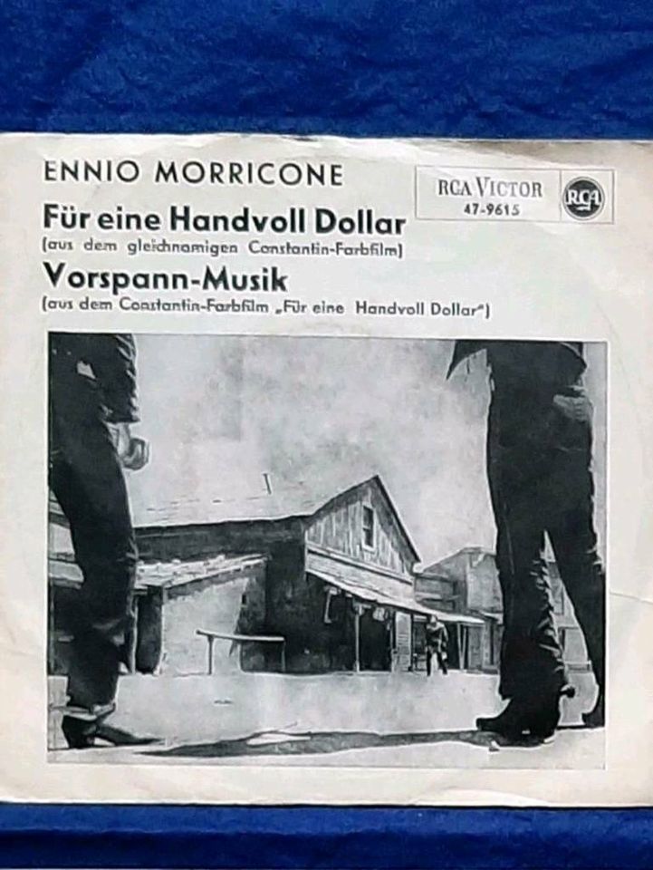 Rare Kult-Soundtrack 7" Single "Für eine Handvoll Dollar" in Karlsruhe