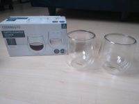 Doppelwandige Gläser Wein Glas cool Touch ernesto Hessen - Offenbach Vorschau